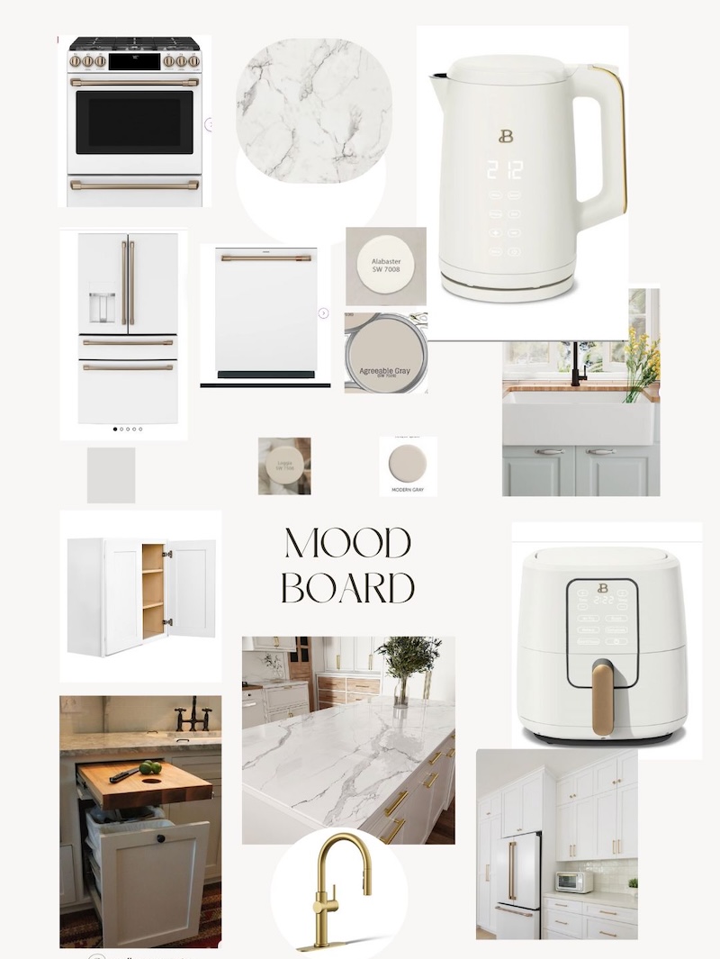 Ivory And Beige Aesthetic Simple Photo Collage Home Screen - 1